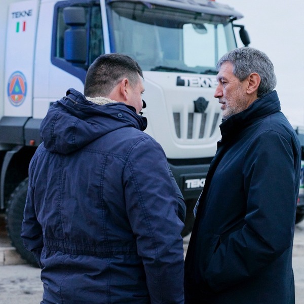 VOLONT?-RI DI FUTURO - Marco Marsilio Presidente della Regione Abruzzo visita lo stand